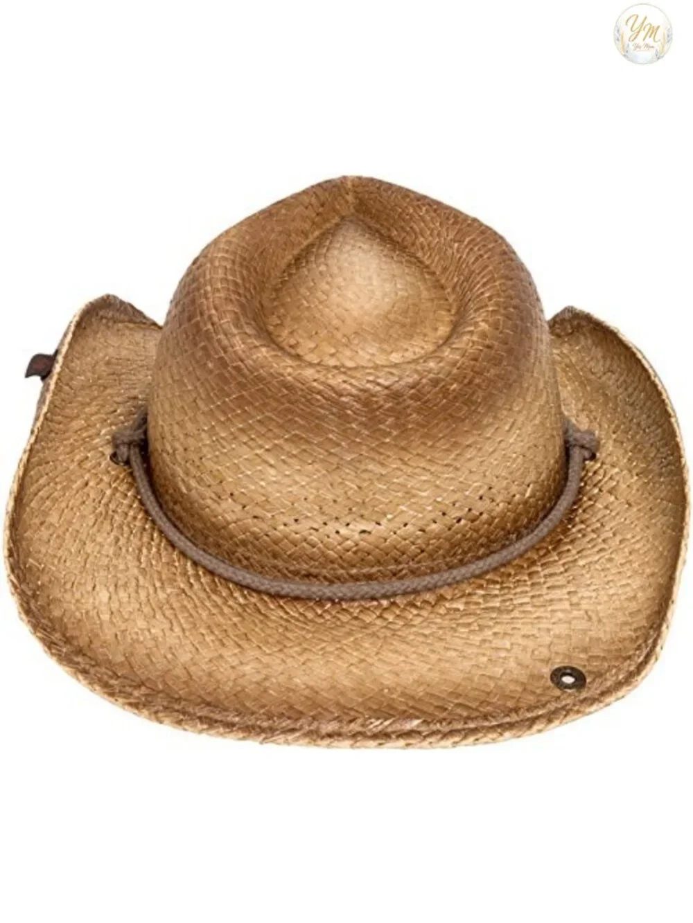 Straw Cowboy Hat - Classic Western Style Unisex